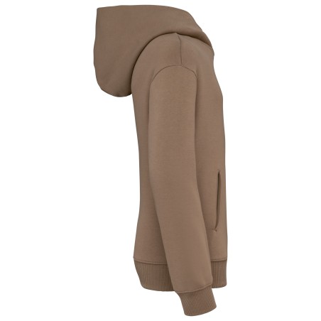 Sudadera ecorresponsable con capucha oversize infantil