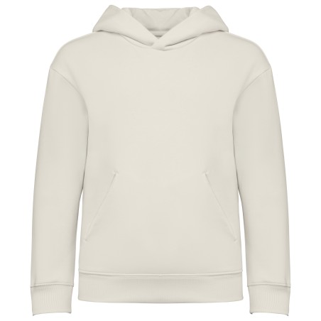 Sudadera ecorresponsable con capucha oversize infantil