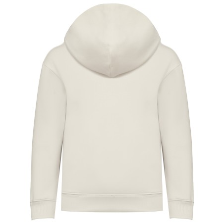 Sudadera ecorresponsable con capucha oversize infantil