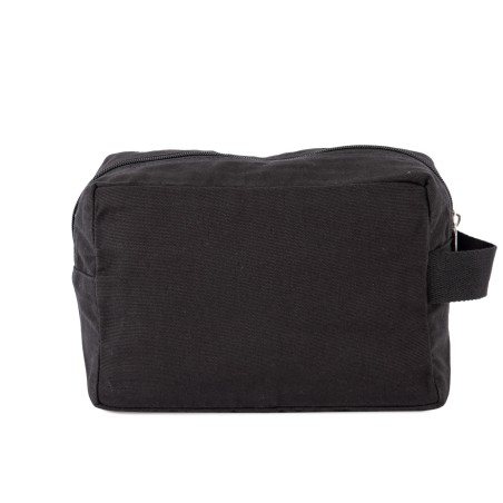 K-loop organic cotton toiletry pouch