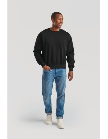 Sudadera cuello redondo algodón hombre