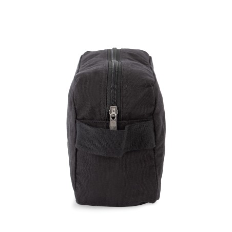 K-loop organic cotton toiletry pouch