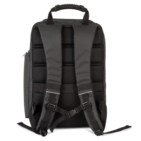 Business backpack with side cooler pocket