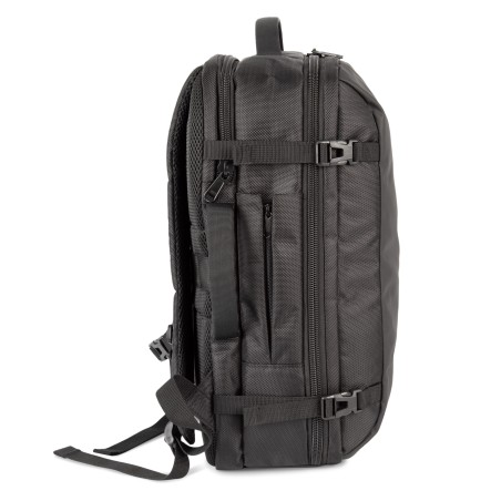 Business backpack with front soft pocket