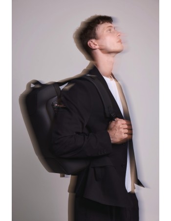 Hard case business backpack