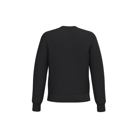 Unisex basic round neck tubular sweatshirt