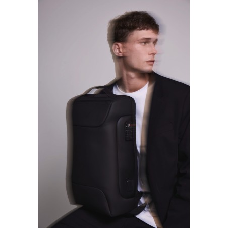 Hard case business backpack
