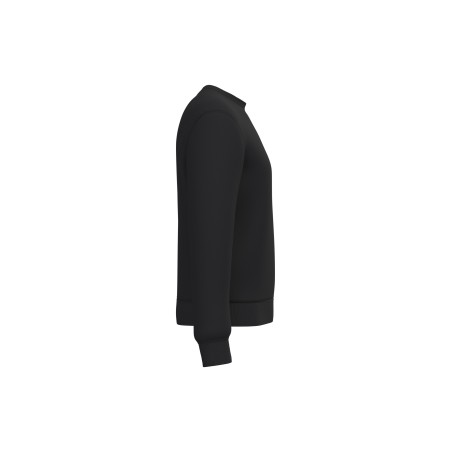 Unisex basic round neck tubular sweatshirt