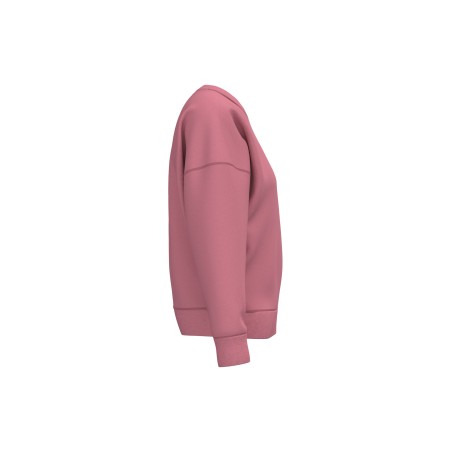 Eco-friendly ladies\\\' dropped shoulders round neck sweatshirt