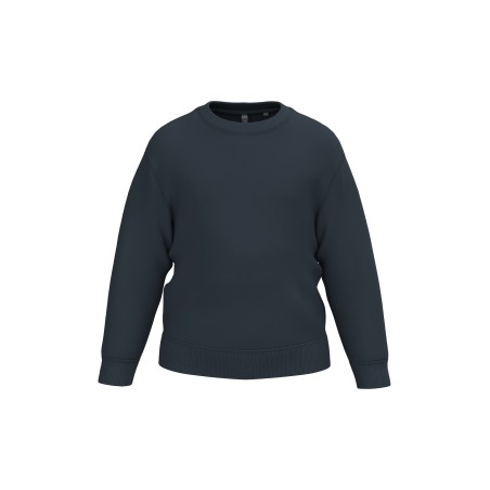 Sudadera reciclada cuello redondo infantil