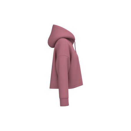 Sudadera crop con capucha mujer