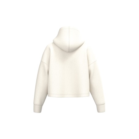 Sudadera crop con capucha mujer