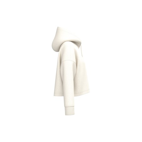 Sudadera crop con capucha mujer