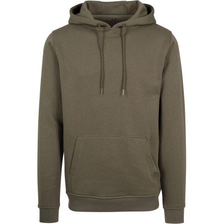 Sudadera con capucha de tejido grueso