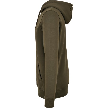 Sudadera con capucha de tejido grueso