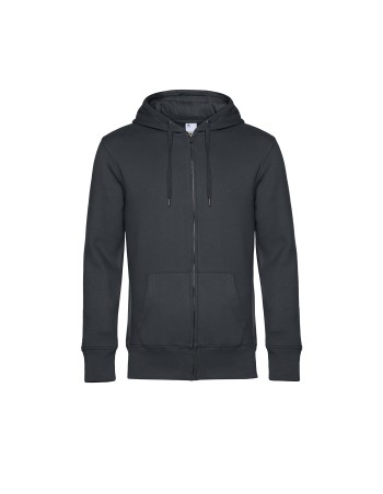 Sudadera con capucha y cremallera KING