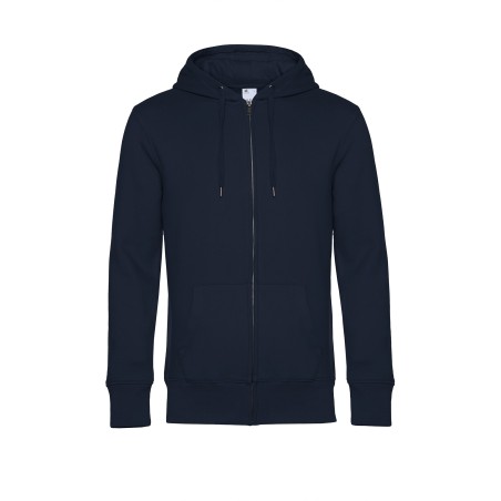 Sudadera con capucha y cremallera KING