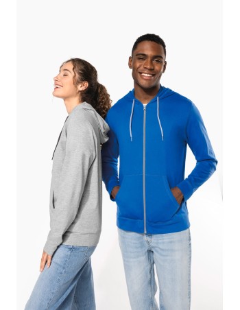 Sudadera ligera algodón con capucha