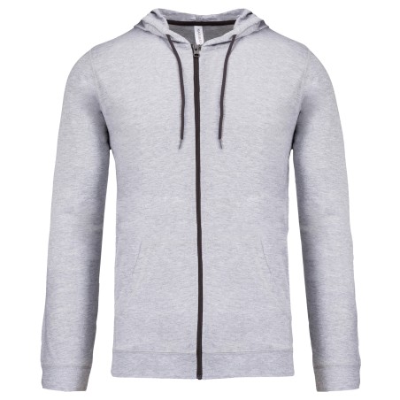 Sudadera ligera algodón con capucha
