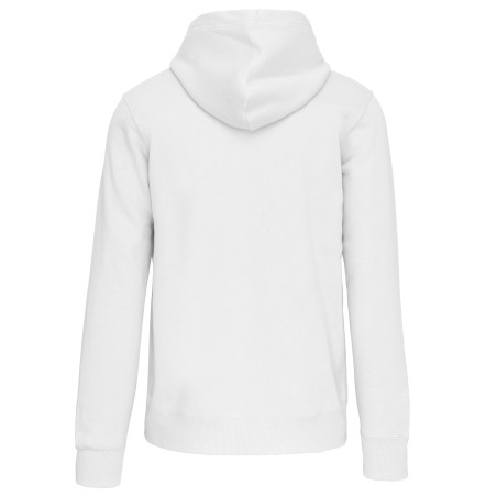 Full zip hooded sweatshirt