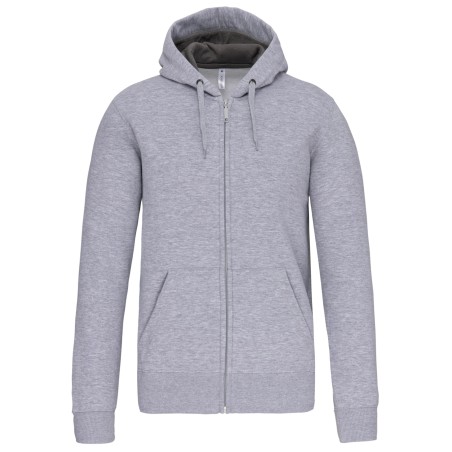 Sudadera capucha y cremallera