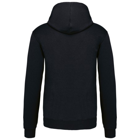 Sudadera capucha contrastada hombre