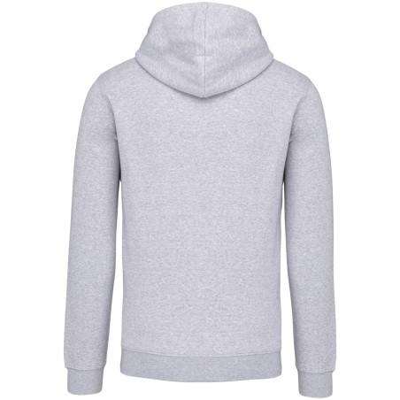Sudadera capucha contrastada hombre