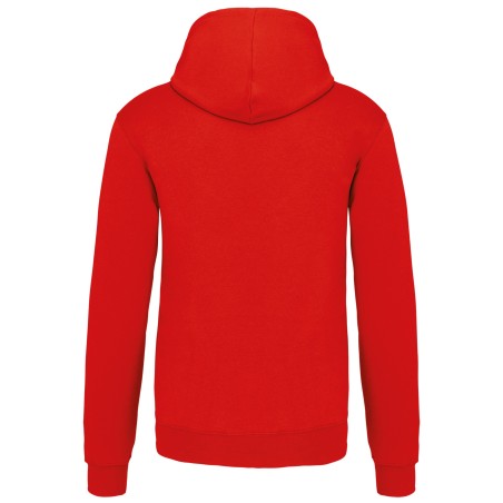 Sudadera capucha contrastada hombre