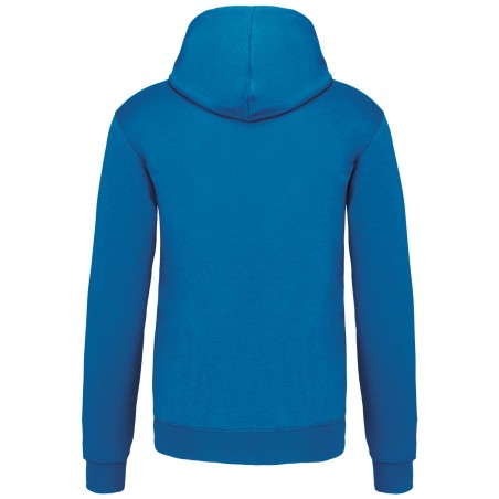 Sudadera capucha contrastada hombre