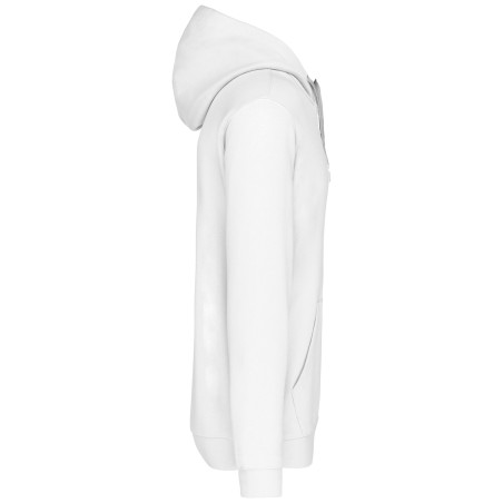Sudadera capucha contrastada hombre