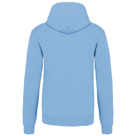 Sudadera capucha contrastada hombre
