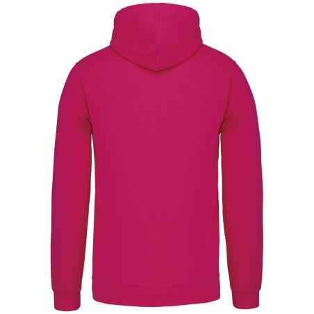 Sudadera capucha contrastada hombre