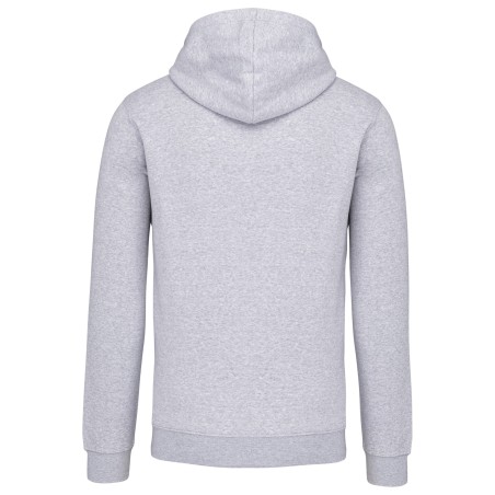 Sudadera capucha contrastada hombre
