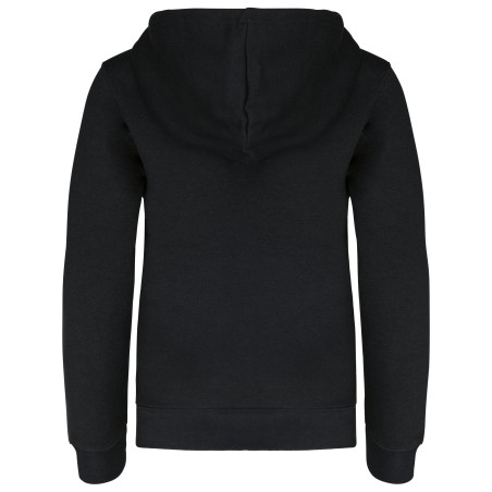 Sudadera capucha contrastada niños