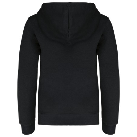 Sudadera capucha contrastada niños
