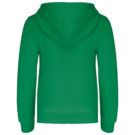 Sudadera capucha contrastada niños