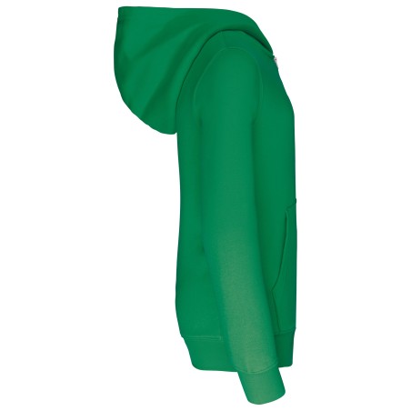 Sudadera capucha contrastada niños