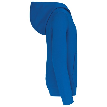 Sudadera capucha contrastada niños