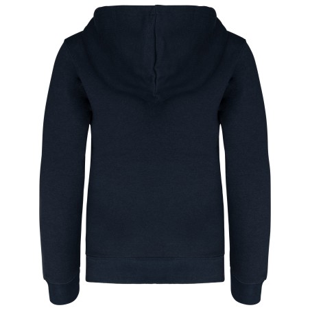 Sudadera capucha contrastada niños