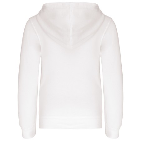 Sudadera capucha contrastada niños