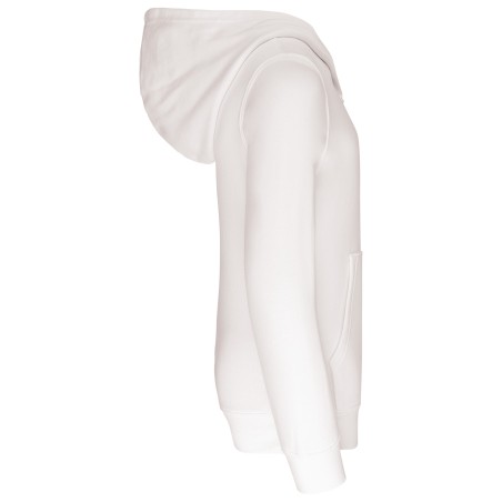 Sudadera capucha contrastada niños