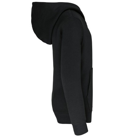 Sudadera capucha contrastada niños
