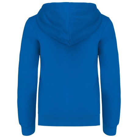 Sudadera capucha contrastada niños