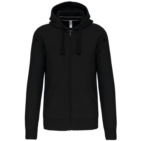 Sudadera con capucha y cremallera