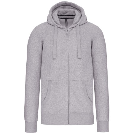 Sudadera con capucha y cremallera