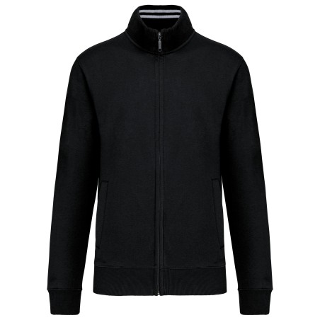 Men\\\'s full zip sweat jacket