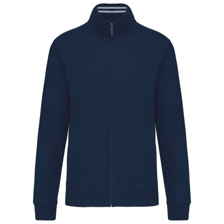 Men\\\'s full zip sweat jacket