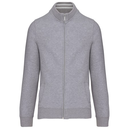 Men\\\'s full zip sweat jacket