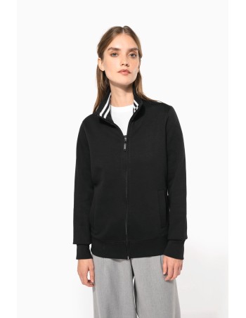 Ladies\\\' full zip sweat jacket