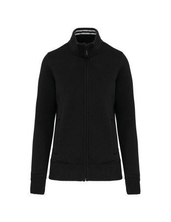 Ladies\\\' full zip sweat jacket 2